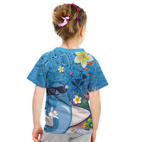 Aloha Hawaiian Monk Seal Kid T Shirt Polynesian Tattoo The Ocean and Undersea Vibe LT03 - Polynesian Pride