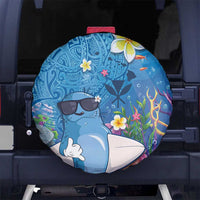 Aloha Hawaiian Monk Seal Spare Tire Cover Polynesian Tattoo The Ocean and Undersea Vibe LT03 - Polynesian Pride
