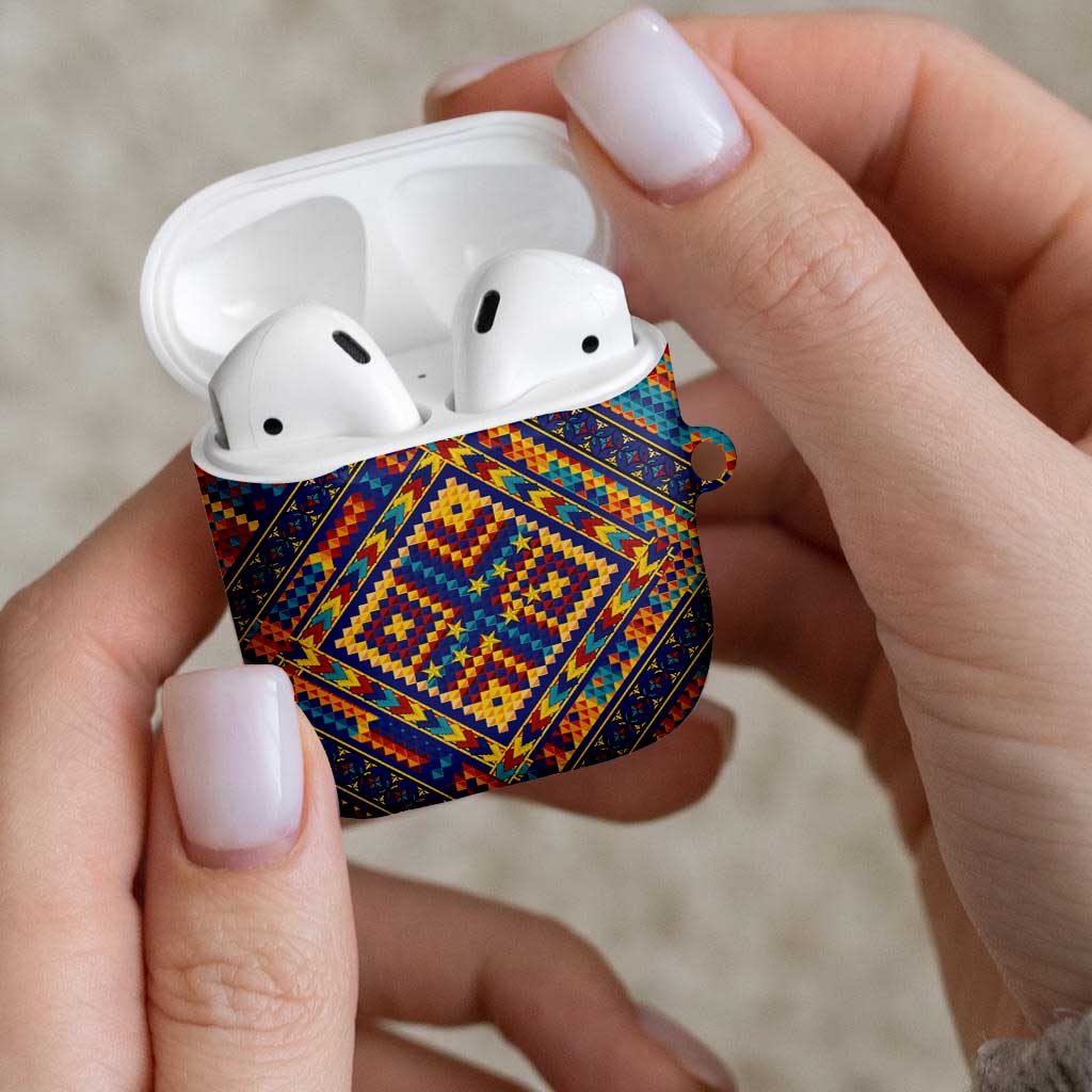 Kolose-Tuvalu Crochet AirPods Case with Polynesian and Pacific Tattoos - Polynesian Pride
