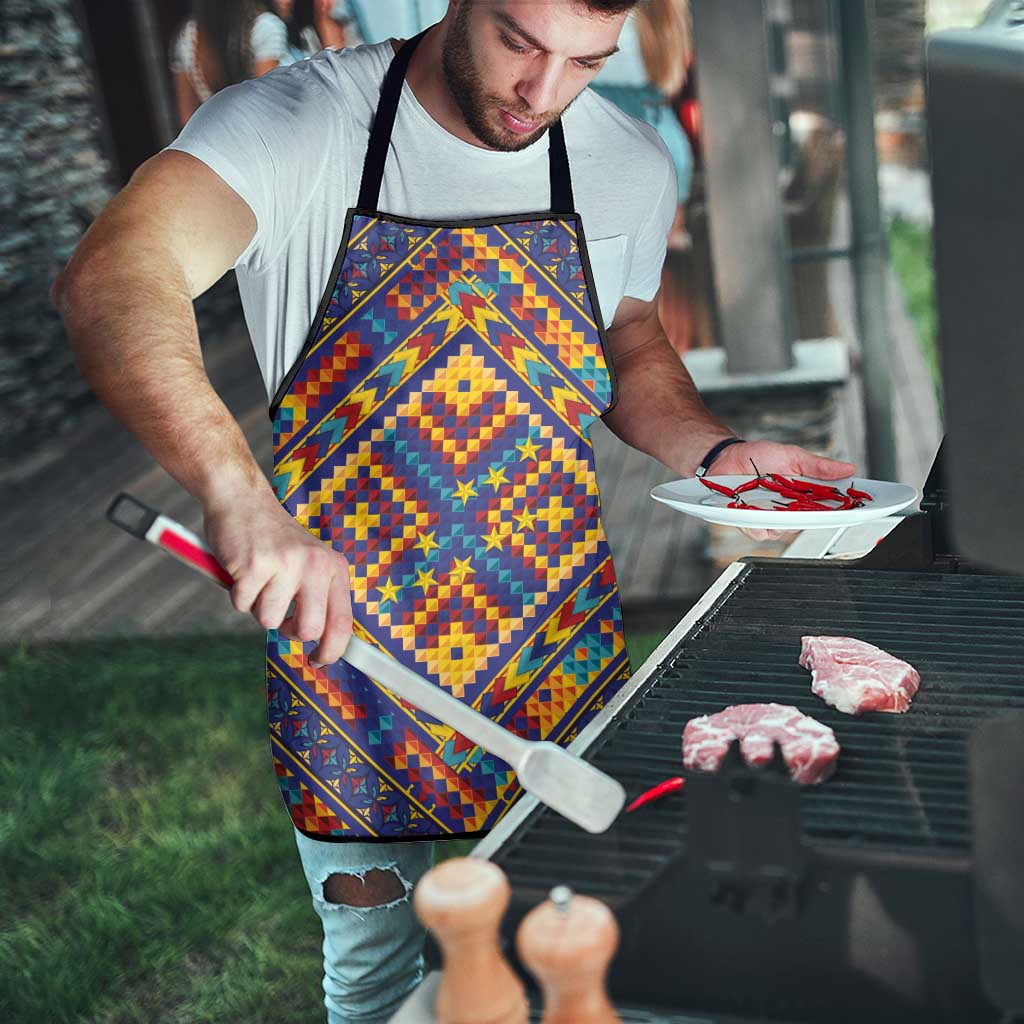 Kolose-Tuvalu Crochet Apron with Polynesian and Pacific Tattoos - Polynesian Pride