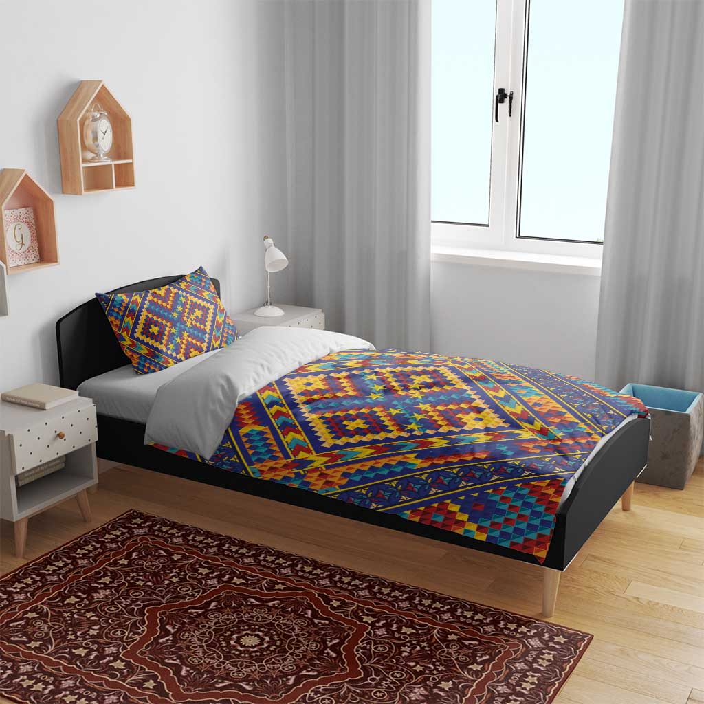Kolose-Tuvalu Crochet Bedding Set with Polynesian and Pacific Tattoos - Polynesian Pride