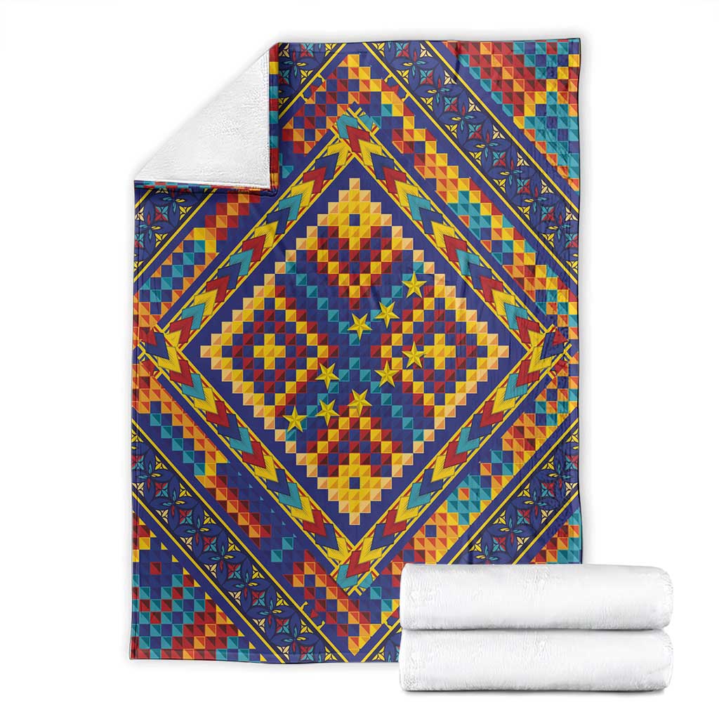 Kolose-Tuvalu Crochet Blanket with Polynesian and Pacific Tattoos - Polynesian Pride