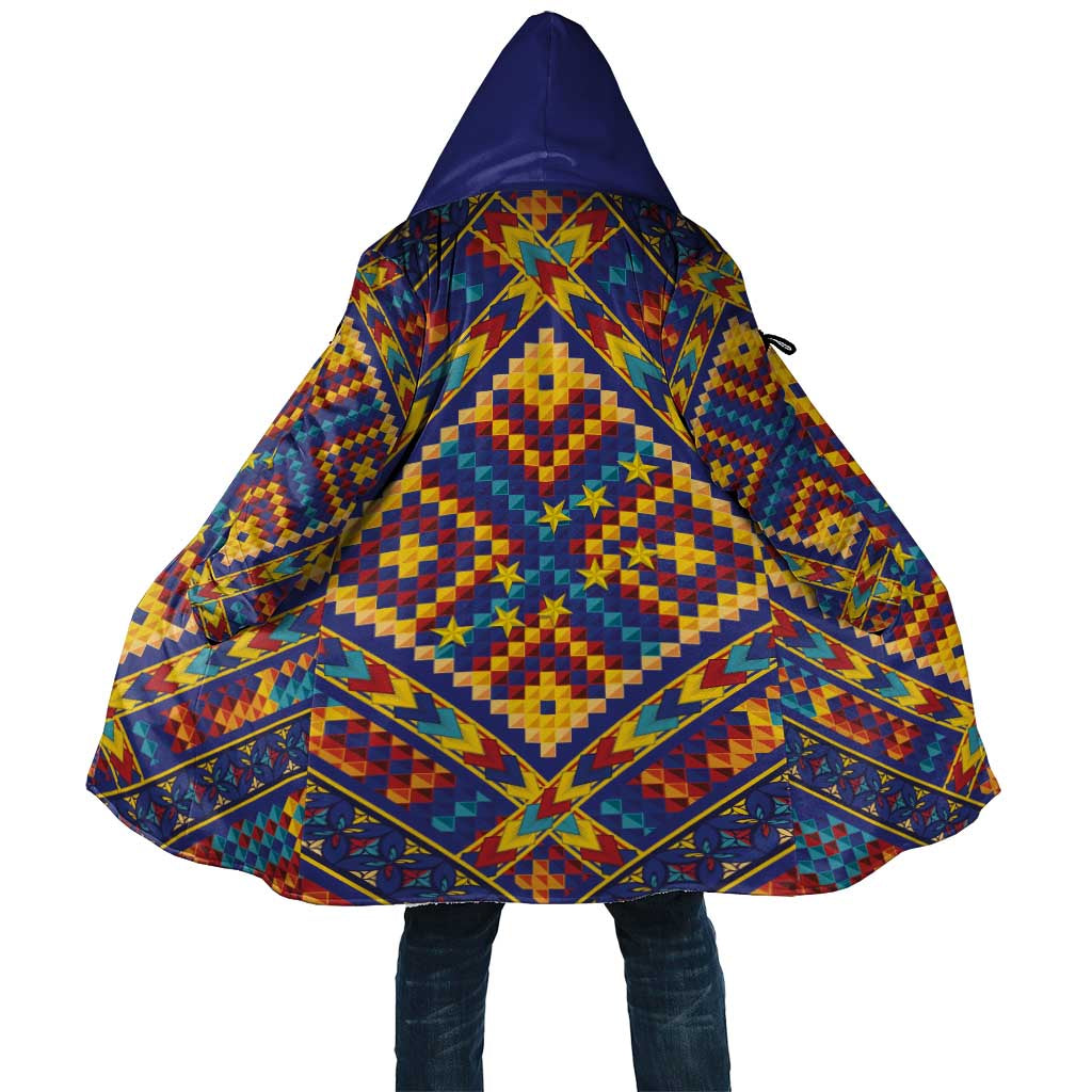 Kolose-Tuvalu Crochet Cloak with Polynesian and Pacific Tattoos - Polynesian Pride