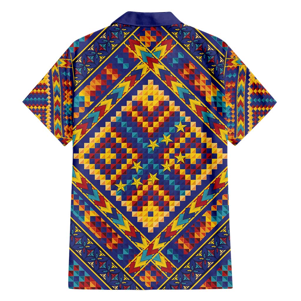 Kolose-Tuvalu Crochet Family Matching Tank Maxi Dress and Hawaiian Shirt with Polynesian and Pacific Tattoos LT03 - Polynesian Pride