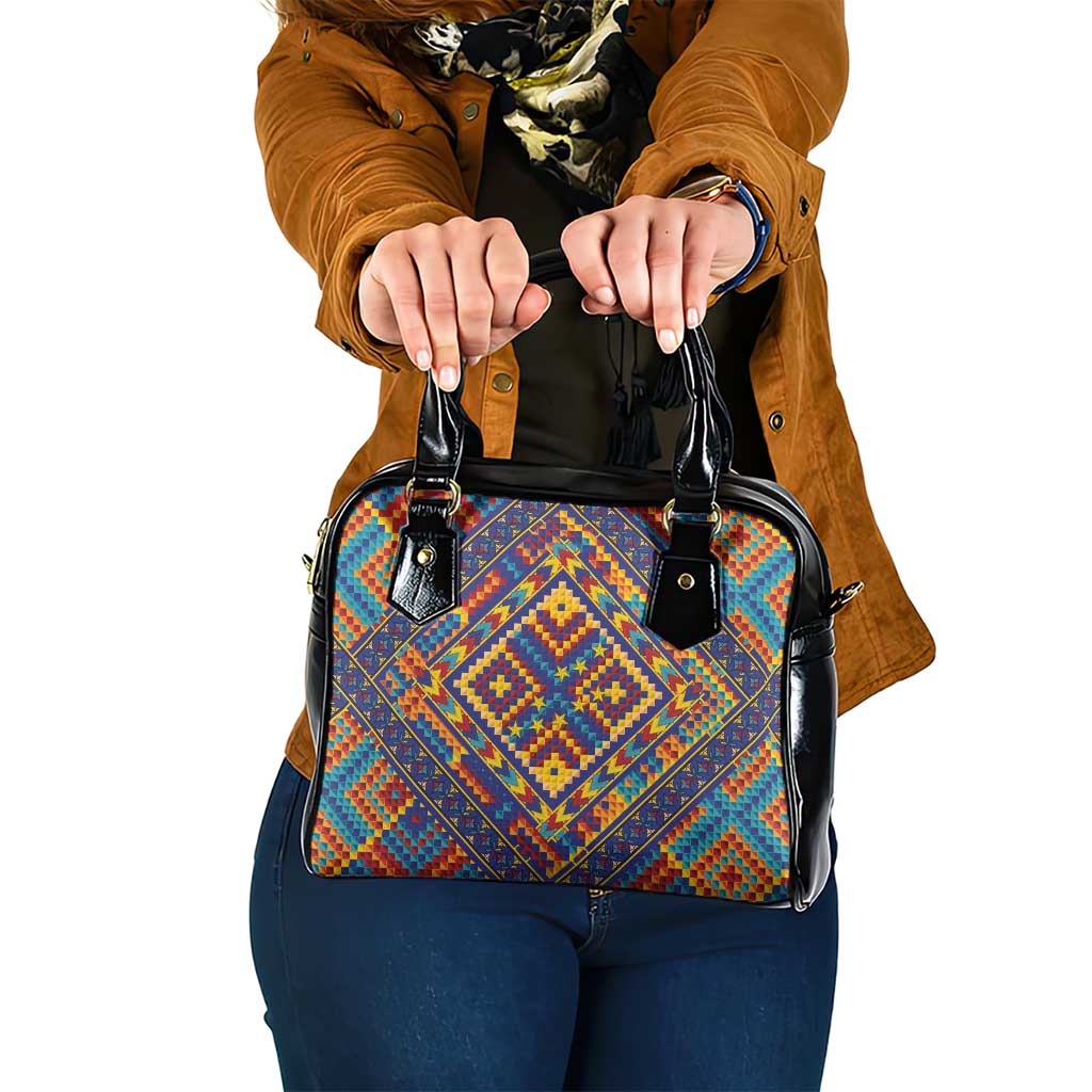 Kolose-Tuvalu Crochet Shoulder Handbag with Polynesian and Pacific Tattoos - Polynesian Pride