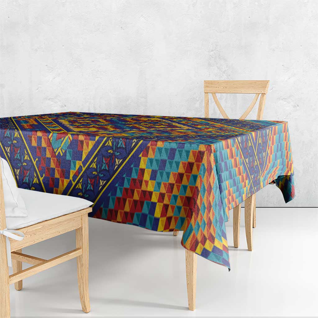 Kolose-Tuvalu Crochet Tablecloth with Polynesian and Pacific Tattoos - Polynesian Pride