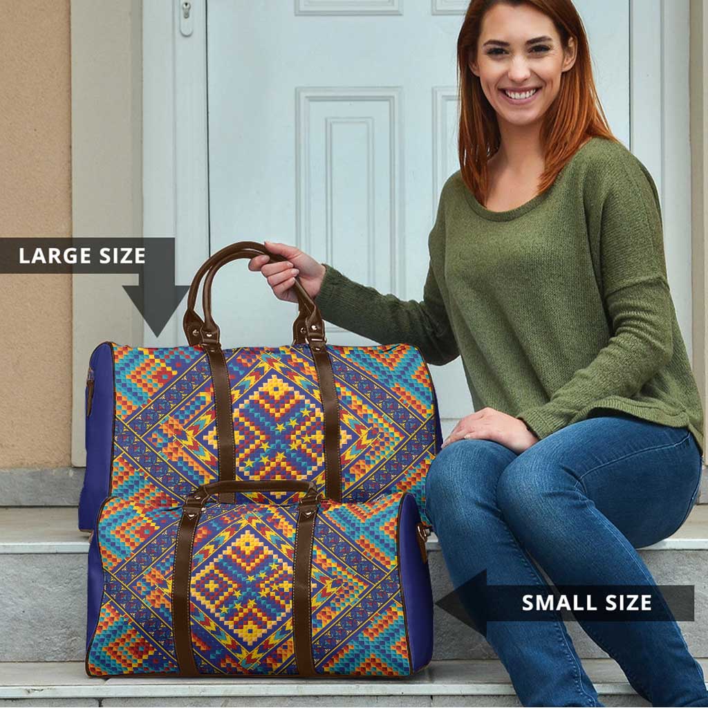 Kolose-Tuvalu Crochet Travel Bag with Polynesian and Pacific Tattoos - Polynesian Pride