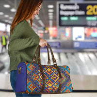Kolose-Tuvalu Crochet Travel Bag with Polynesian and Pacific Tattoos - Polynesian Pride