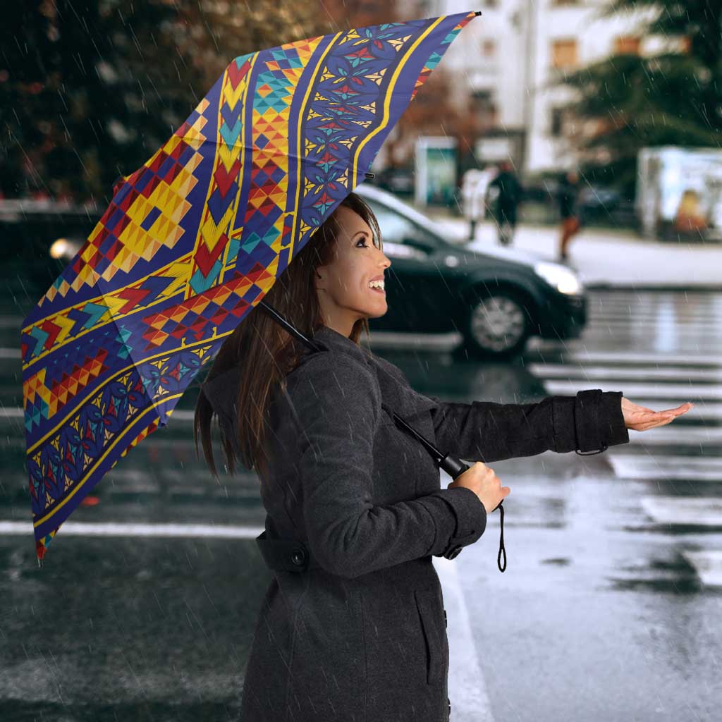 Kolose-Tuvalu Crochet Umbrella with Polynesian and Pacific Tattoos - Polynesian Pride