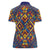Kolose-Tuvalu Crochet Women Polo Shirt with Polynesian and Pacific Tattoos - Polynesian Pride
