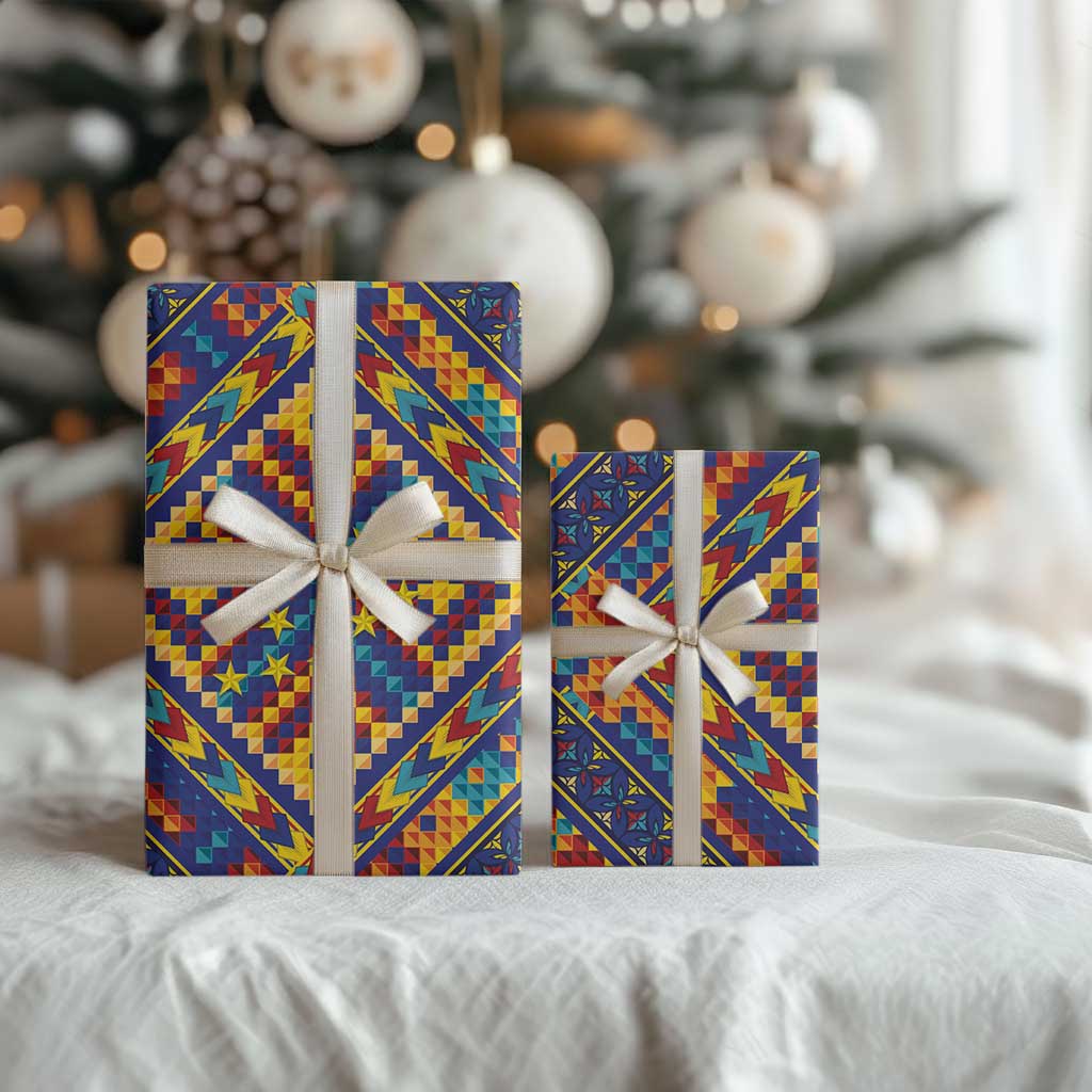 Kolose-Tuvalu Crochet Wrapping Paper with Polynesian and Pacific Tattoos - Polynesian Pride