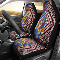 Tuvaluan and New Zealand Culture Car Seat Cover The Art of Kolose and Taniko LT03 - Polynesian Pride