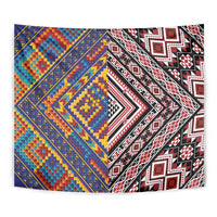 Tuvaluan and New Zealand Culture Tapestry The Art of Kolose and Taniko LT03 - Polynesian Pride