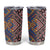 Tuvaluan and New Zealand Culture Tumbler Cup The Art of Kolose and Taniko - Polynesian Pride