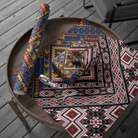 Tuvaluan and New Zealand Culture Wrapping Paper The Art of Kolose and Taniko LT03 - Polynesian Pride