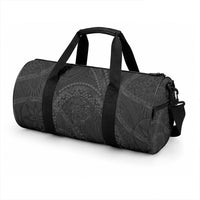 Hawaiian Kakau Art and Hibiscus Tattoo Duffle Bag