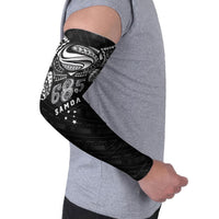 Super Samoa 685 Tribal Tattoo Arm Sleeves Samoan Ornament Pattern Black Edition LT03 - Polynesian Pride