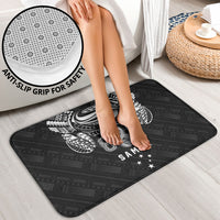Super Samoa 685 Tribal Tattoo Bathroom Set Samoan Ornament Pattern Black Edition LT03 - Polynesian Pride