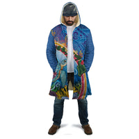 Hawaiian Connecting with the Ocean Cloak Polynesian Pattern LT03 - Polynesian Pride