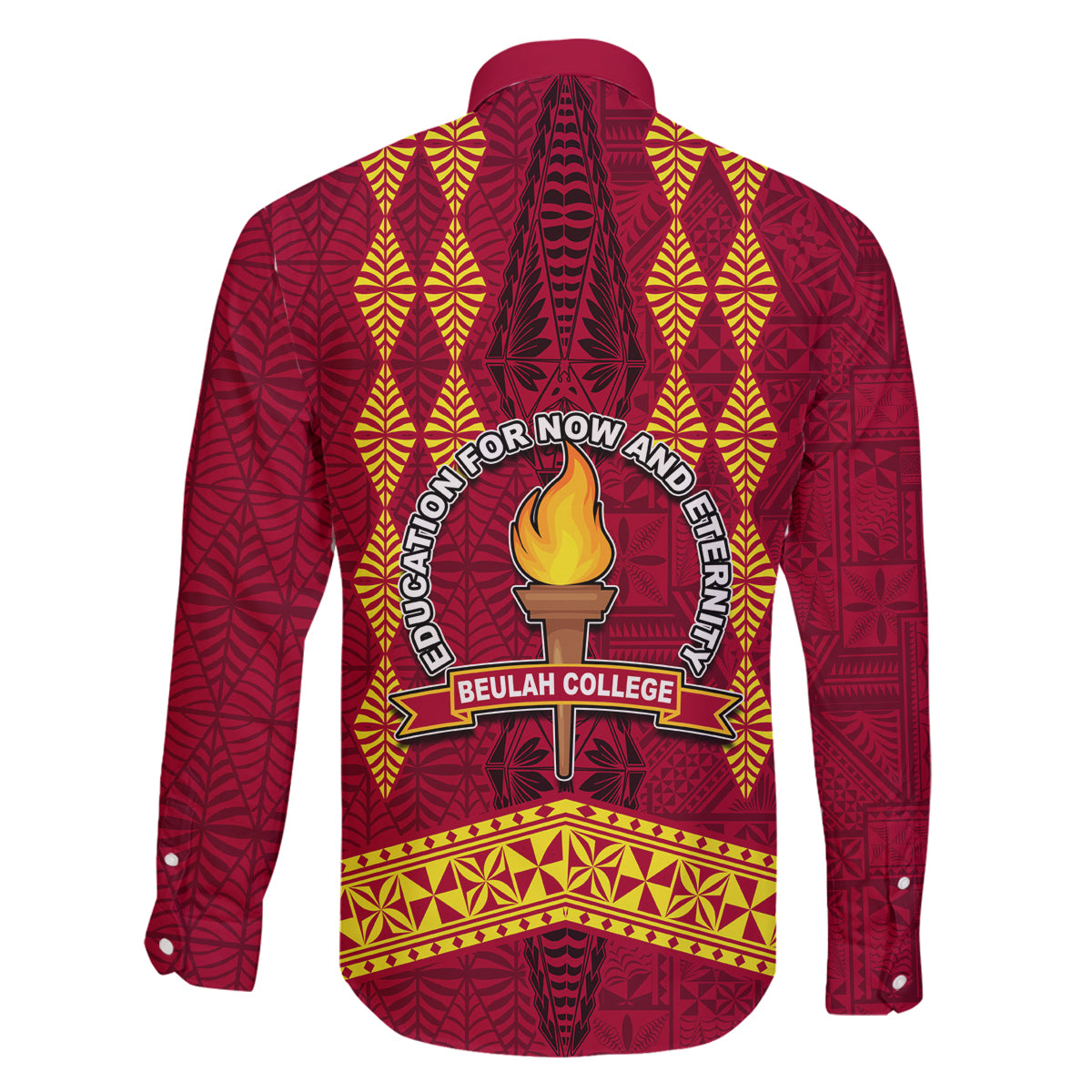 Tonga Beulah College Family Matching Summer Maxi Dress and Hawaiian Shirt Ngatu and Polynesian Pattern LT03 - Polynesian Pride