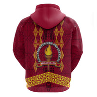 Tonga Beulah College Hoodie Ngatu and Polynesian Pattern LT03 - Polynesian Pride