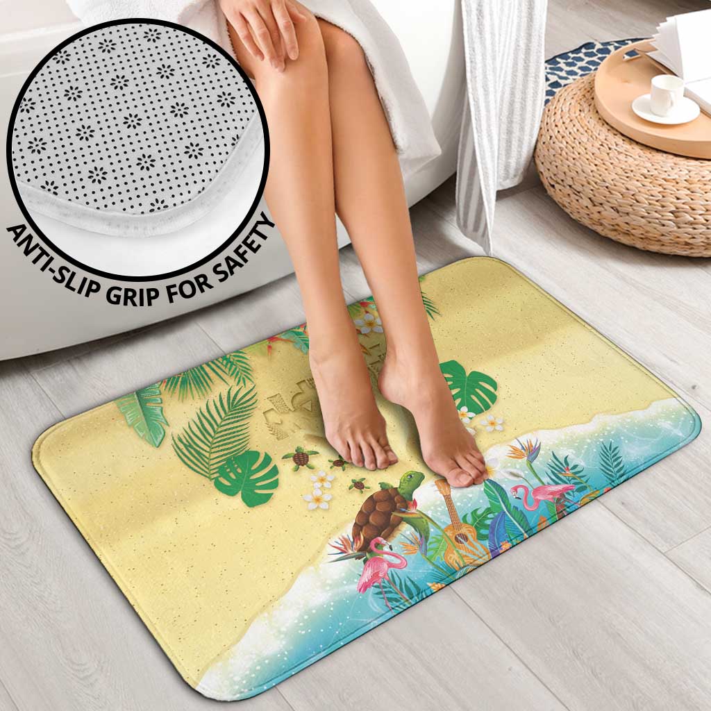Hawaiian Alohawaii Bathroom Set Tropical Plants and Animals on The Beach LT03 - Polynesian Pride