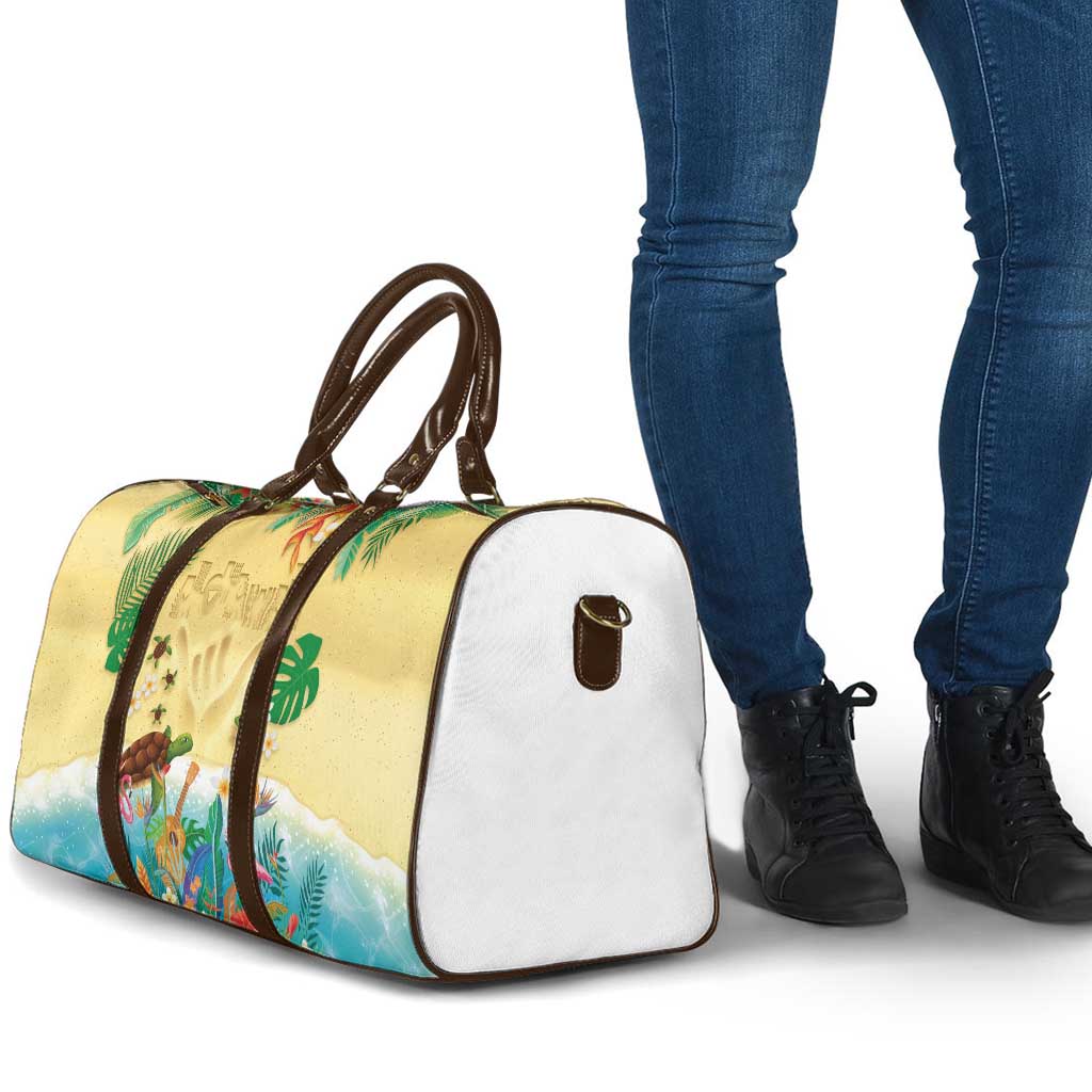Hawaiian Alohawaii Travel Bag Tropical Plants and Animals on The Beach - Polynesian Pride