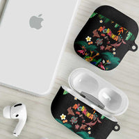 Hawaiian Alohawaii AirPods Case Tribal Sea Animals Tattoo and Tropical Plants LT03 - Polynesian Pride