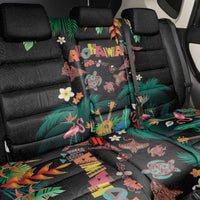 Hawaiian Alohawaii Back Car Seat Cover Tribal Sea Animals Tattoo and Tropical Plants LT03 - Polynesian Pride