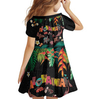 Hawaiian Alohawaii Family Matching Mermaid Dress and Hawaiian Shirt Tribal Sea Animals Tattoo and Tropical Plants LT03 - Polynesian Pride