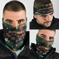 Hawaiian Alohawaii Neck Gaiter Tribal Sea Animals Tattoo and Tropical Plants LT03 - Polynesian Pride