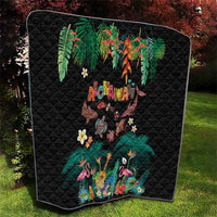 Hawaiian Alohawaii Quilt Tribal Sea Animals Tattoo and Tropical Plants LT03 - Polynesian Pride
