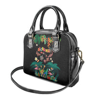Hawaiian Alohawaii Shoulder Handbag Tribal Sea Animals Tattoo and Tropical Plants LT03 - Polynesian Pride