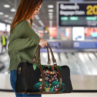 Hawaiian Alohawaii Travel Bag Tribal Sea Animals Tattoo and Tropical Plants LT03 - Polynesian Pride
