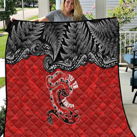 Aotearoa Toitu Te Tiriti Quilt Taniwha Tribal Motifs LT03 Multicolor - Polynesian Pride