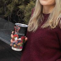 Aotearoa Toitu Te Tiriti Tumbler Cup Waitangi-Honour The Treaty NZ Tuatara and Plants LT03 - Polynesian Pride