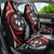 Tonga and New Zealand Together Car Seat Cover Ngatu Art Tribal Maori Tattoo and Silver Fern