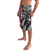 Tonga and New Zealand Together Lavalava Ngatu Art Tribal Maori Tattoo and Silver Fern LT03 - Polynesian Pride