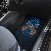 New Zealand Maori Matariki Car Mats Hongi Kiwi Bird and Silver Fern LT03 - Polynesian Pride