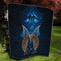 New Zealand Maori Matariki Quilt Hongi Kiwi Bird and Silver Fern LT03 - Polynesian Pride
