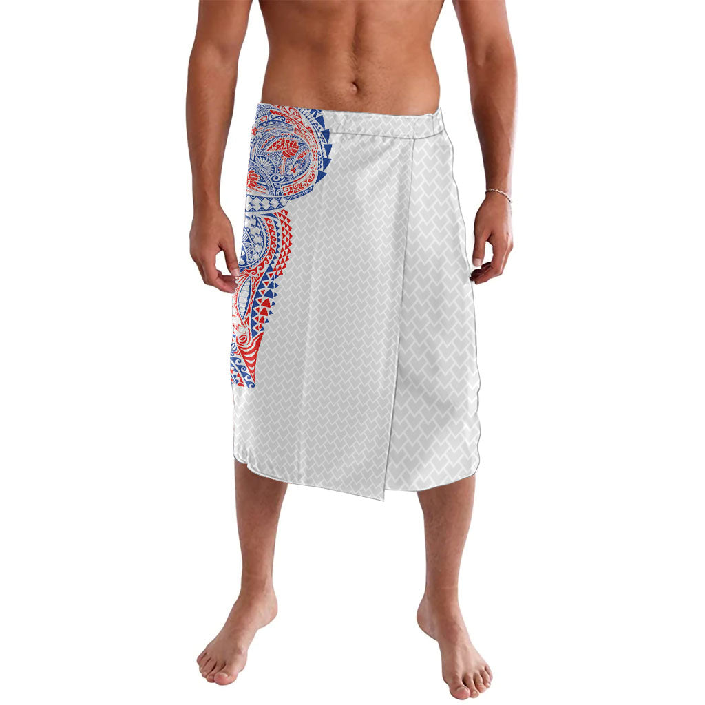 Hawaiian Traditional Tattoos Lavalava Kakau Tribal Tropical Plant Motif Hawaii Flag Color Inspired LT03 Multicolor - Polynesian Pride