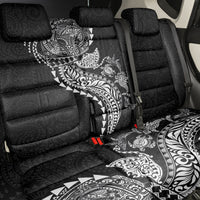 Hawaiian Kakau Tribal Sea Animals Tattoos Back Car Seat Cover Black Color LT03 - Polynesian Pride
