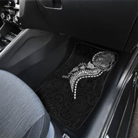 Hawaiian Kakau Tribal Sea Animals Tattoos Car Mats Black Color