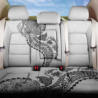 Hawaiian Kakau Tribal Sea Animals Tattoos Back Car Seat Cover White Color LT03 One Size White - Polynesian Pride