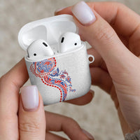 Hawaiian Kakau Tribal Sea Animals Tattoos AirPods Case Hawaii Flag Color Inspired LT03 - Polynesian Pride