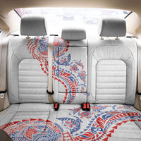 Hawaiian Kakau Tribal Sea Animals Tattoos Back Car Seat Cover Hawaii Flag Color Inspired LT03 - Polynesian Pride