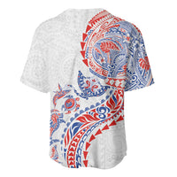 Hawaiian Kakau Tribal Sea Animals Tattoos Baseball Jersey Hawaii Flag Color Inspired LT03 - Polynesian Pride
