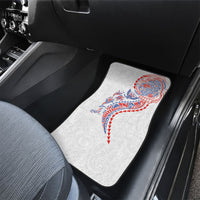 Hawaiian Kakau Tribal Sea Animals Tattoos Car Mats Hawaii Flag Color Inspired LT03 - Polynesian Pride