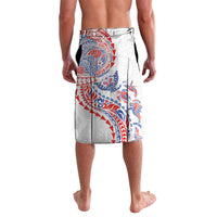 Hawaiian Kakau Tribal Sea Animals Tattoos Lavalava Hawaii Flag Color Inspired LT03 - Polynesian Pride