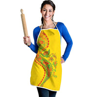 Hawaiian Kakau Tribal Sea Animals Tattoos Apron Kanaka Maoli Flag Color Inspired LT03 - Polynesian Pride